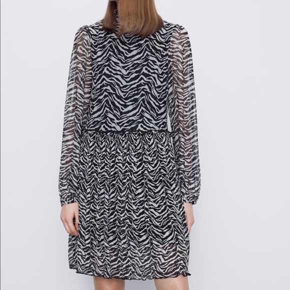 Zara Dresses & Skirts - Zara Animal Print dress large